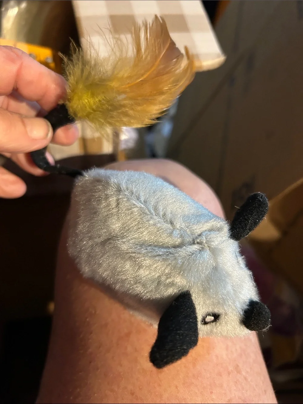 Electric Plush Mouse - cat toy
